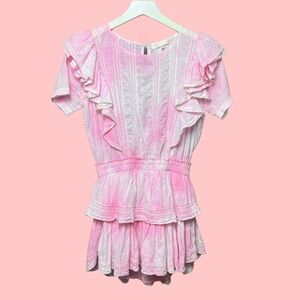 LoveShackFancy Natasha Heritage Mini Dress